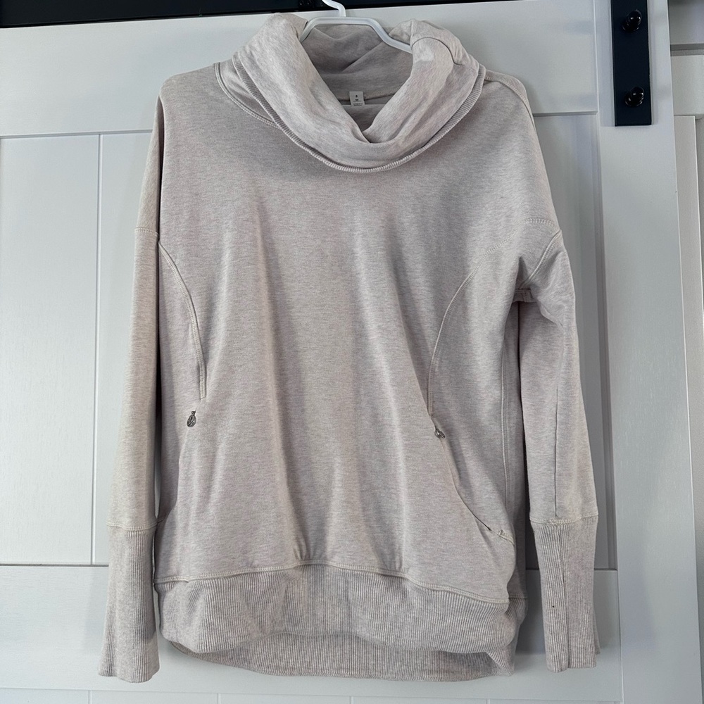 lululemon athletica Cream Turtleneck Sweater